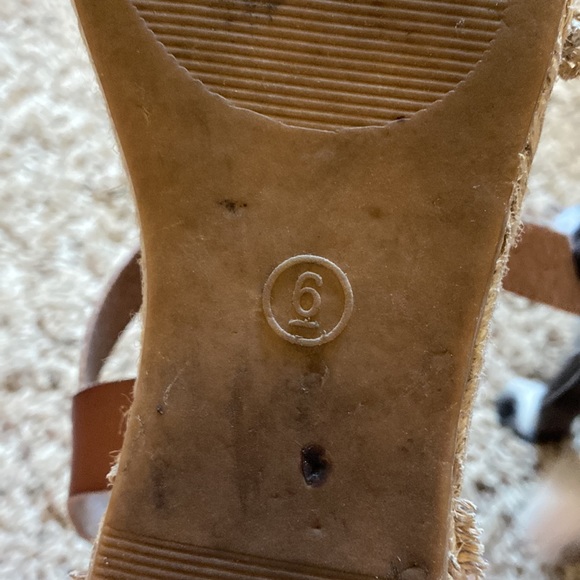 gently used target brown espadrilles - Picture 3 of 3